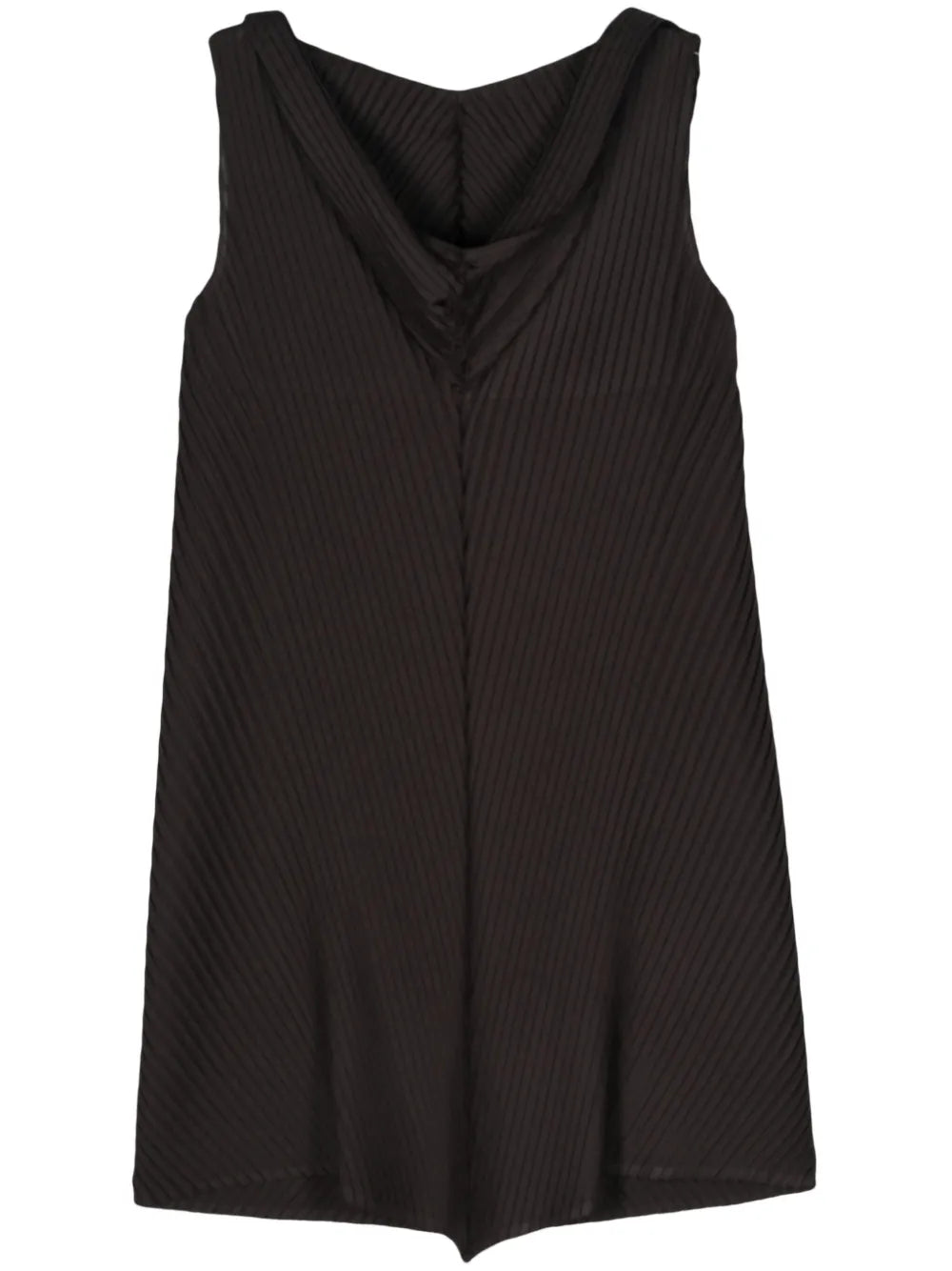 Plissé Mini Dress