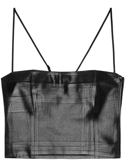 T-Reasure Logo-Plaque Tank Top