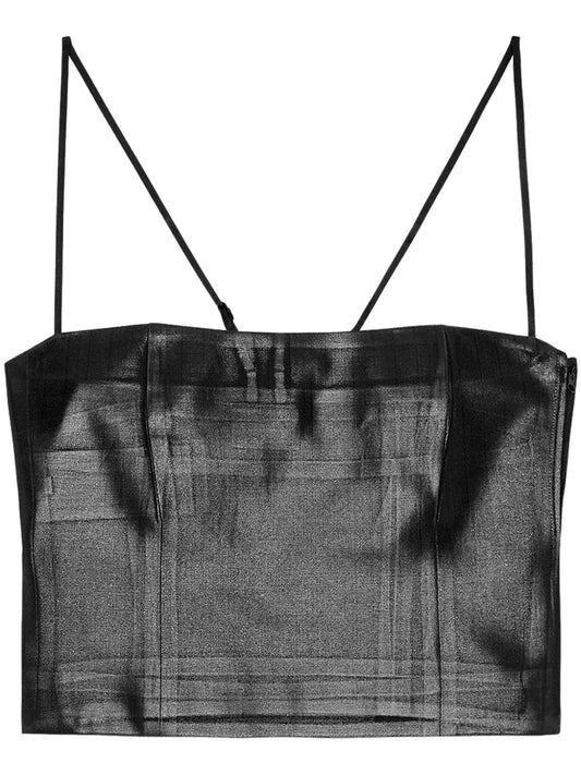 T-Reasure Logo-Plaque Tank Top