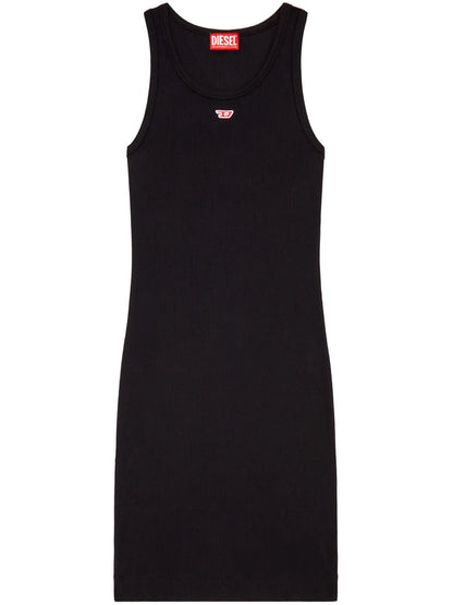 D-Tank-D Logo-Appliqué Tank Dress