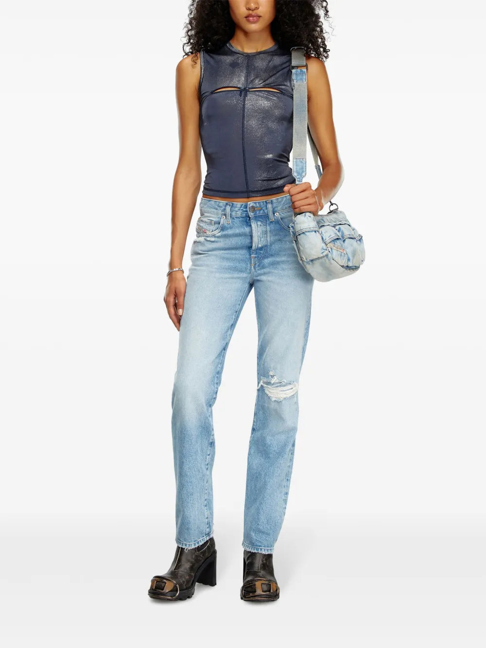 1989 D-Mine Straight-Leg Jeans