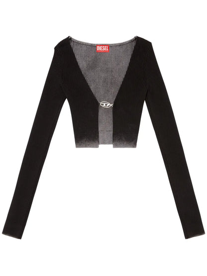 M-Latina Ribbed Cotton Crop Top