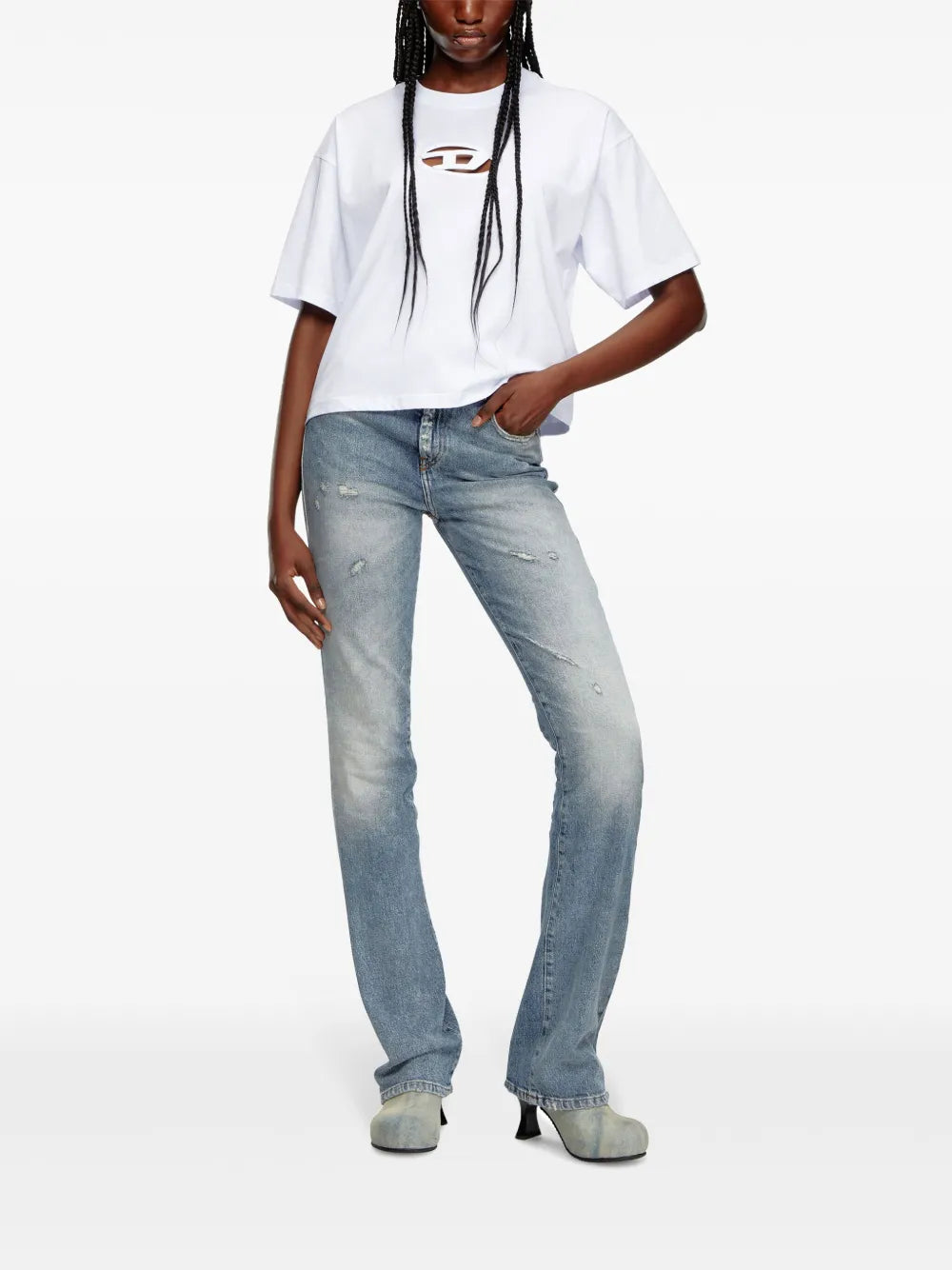 T-Buxt-Crop-Od Cotton T-Shirt