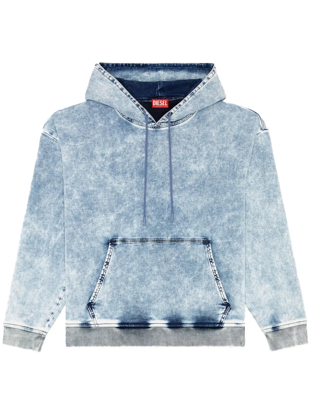 D-Um-Rib Denim Hoodie