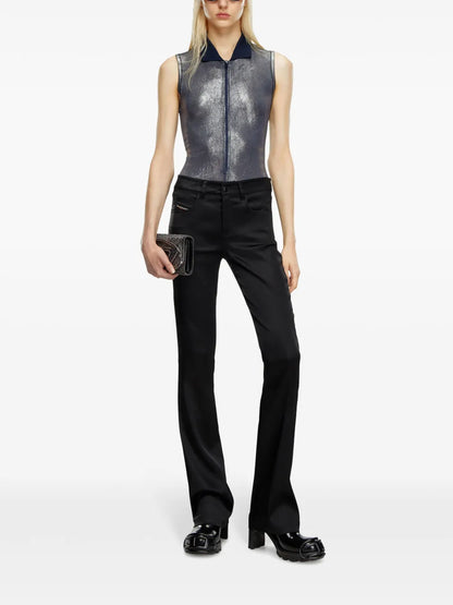 P-Ebbey Mid-Rise Flared Trousers