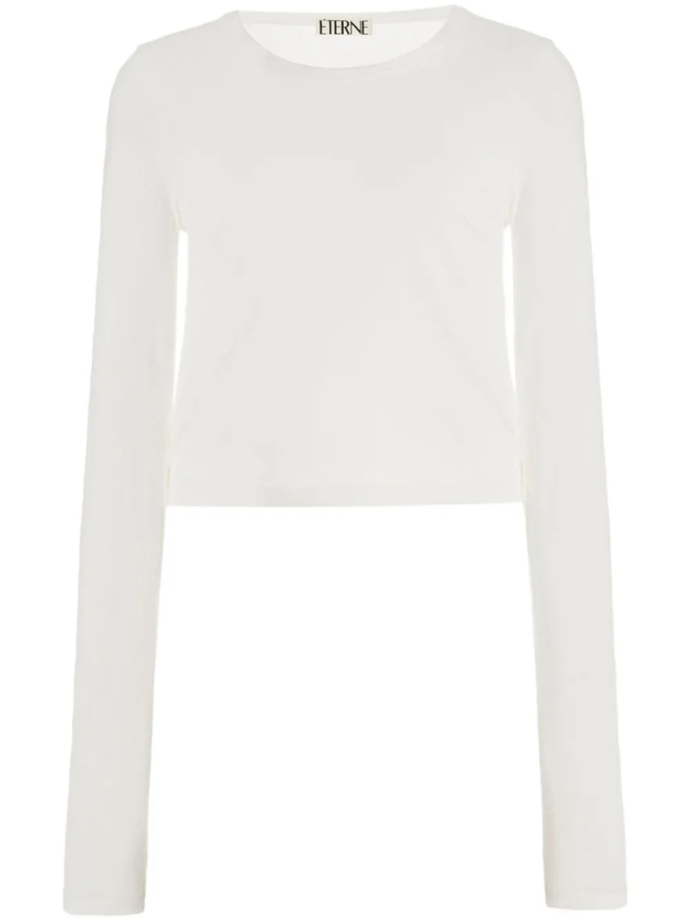 Round-Neck Long-Sleeved Top