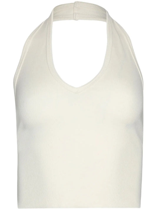 Halterneck Open-Back Top