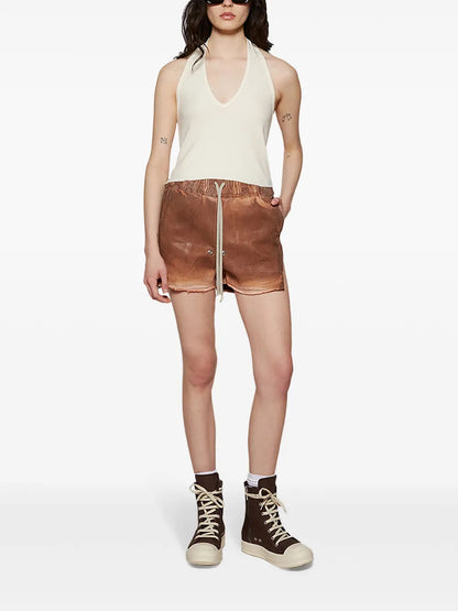Halterneck Open-Back Top