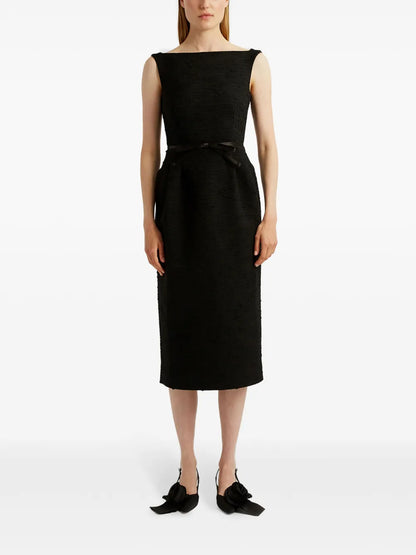Pencil Sleeveless Midi Dress