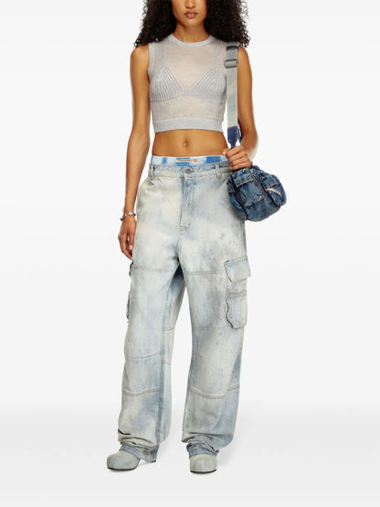 M-Arostica Knitted Tank Top
