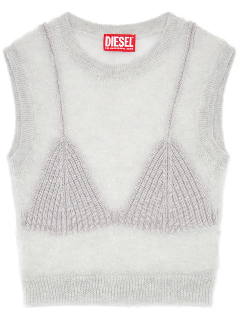 M-Arostica Knitted Tank Top