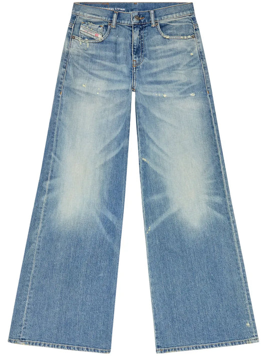 D-Akemi Cotton-Blend Jeans