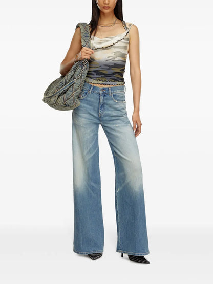 D-Akemi Cotton-Blend Jeans