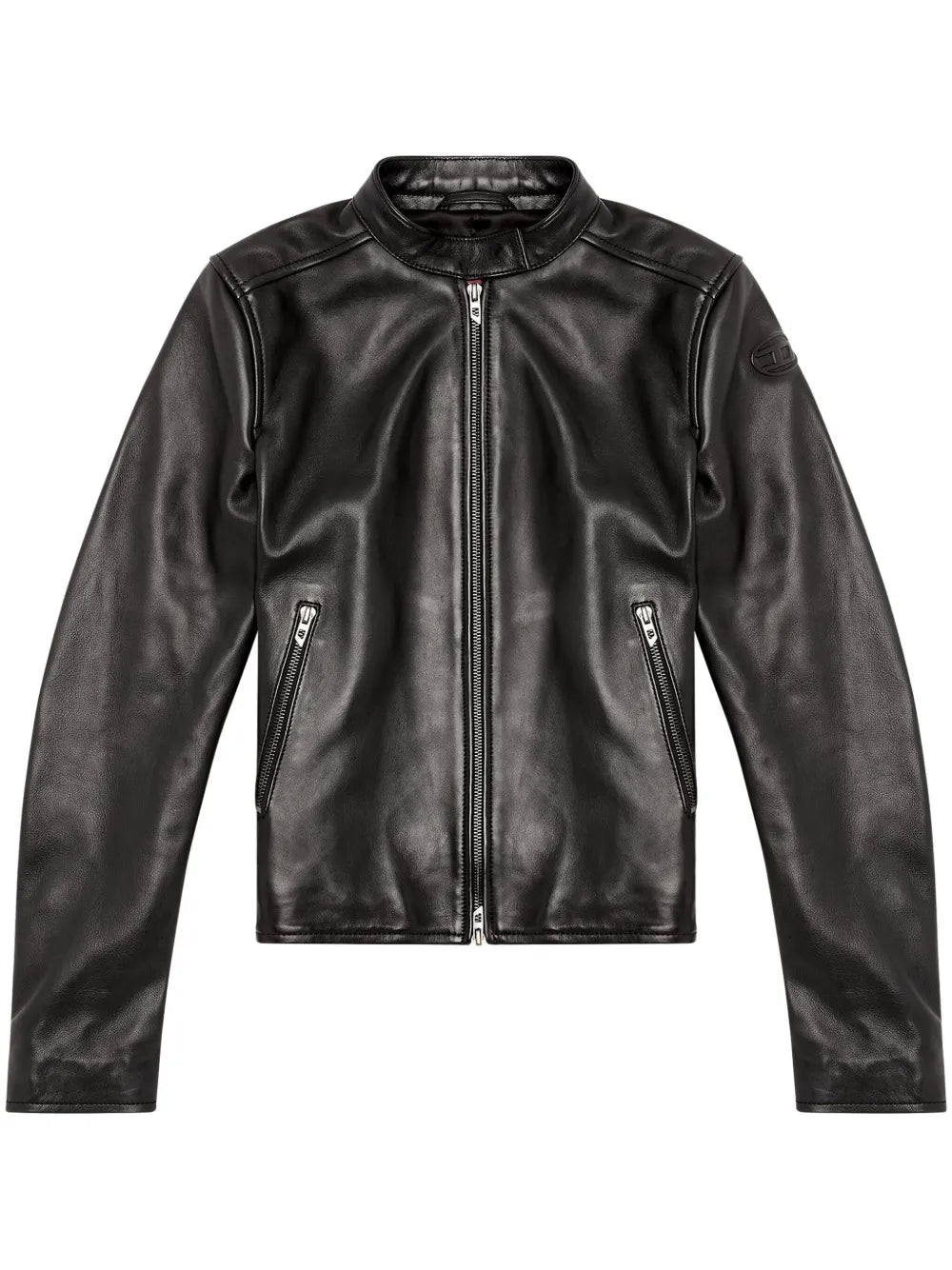 L-Ayla Leather Biker Jacket
