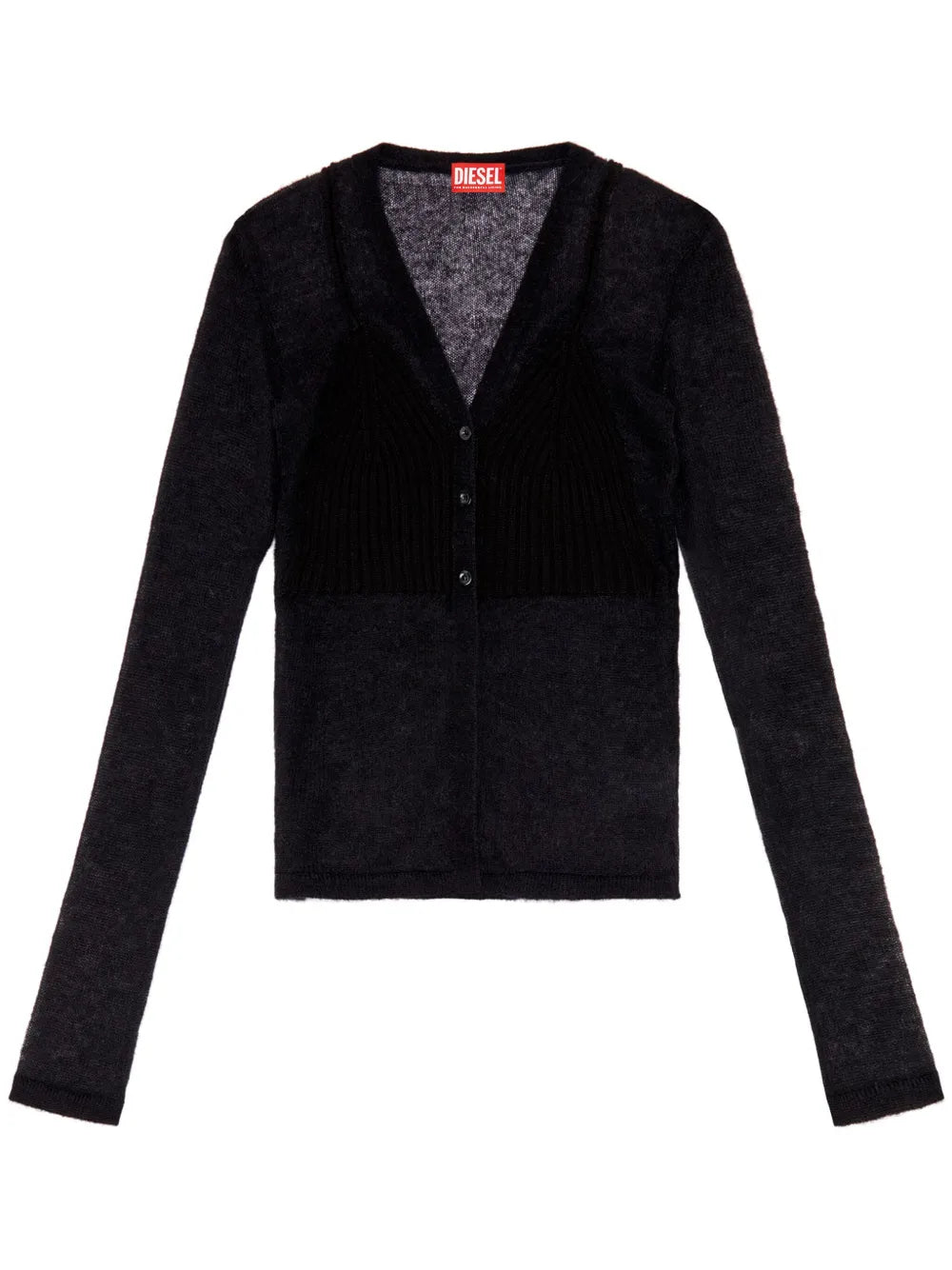 M-Arina Semi-Sheer Cardigan