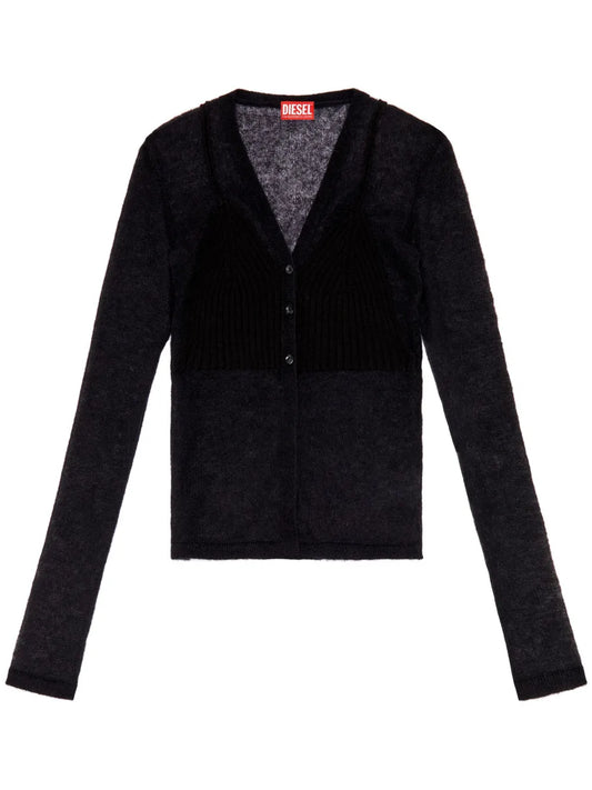 M-Arina Semi-Sheer Cardigan