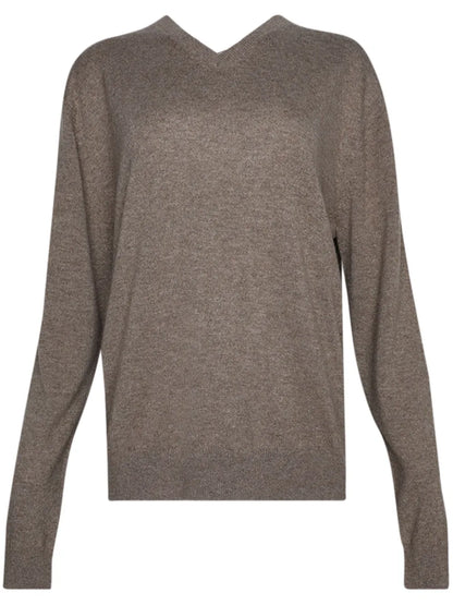 Clive Drop-Shoulder Cashmere Jumper