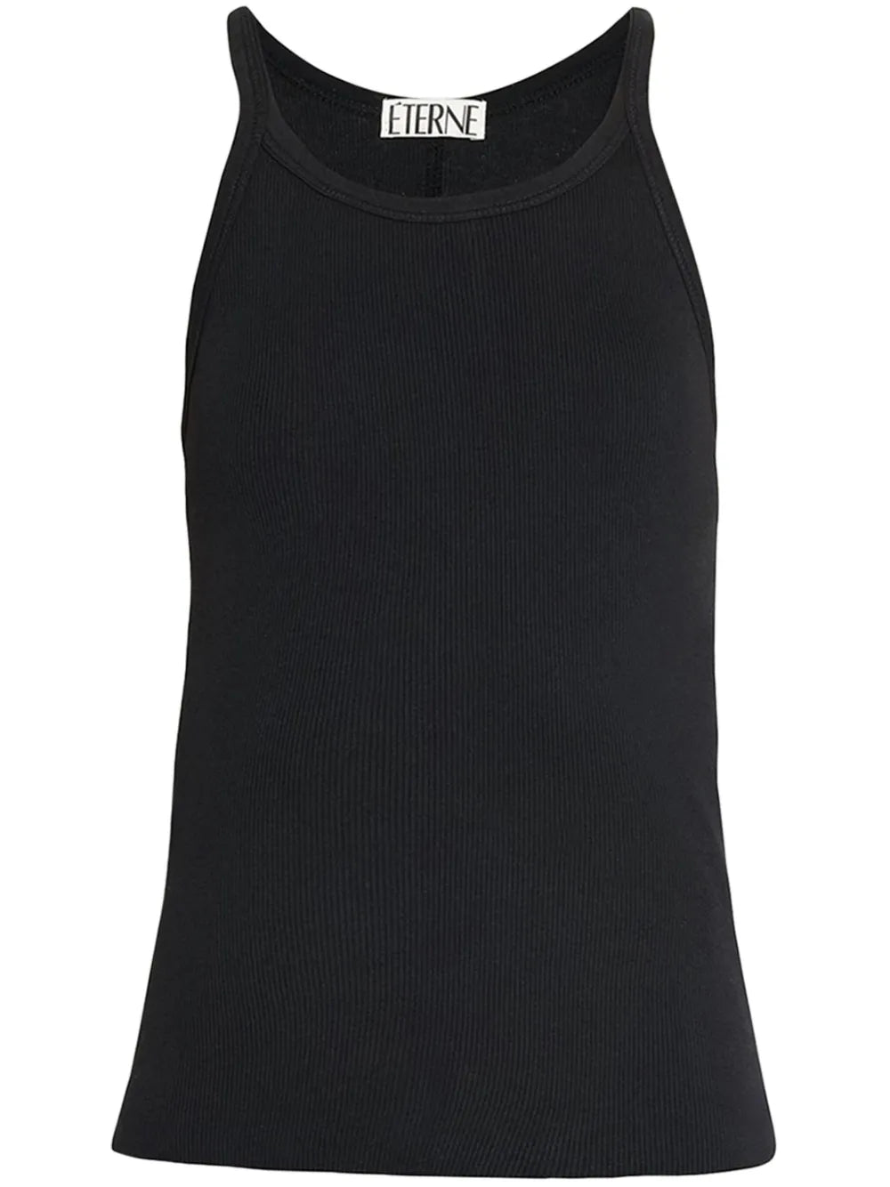Ribbed-Knit Cotton Tank Top