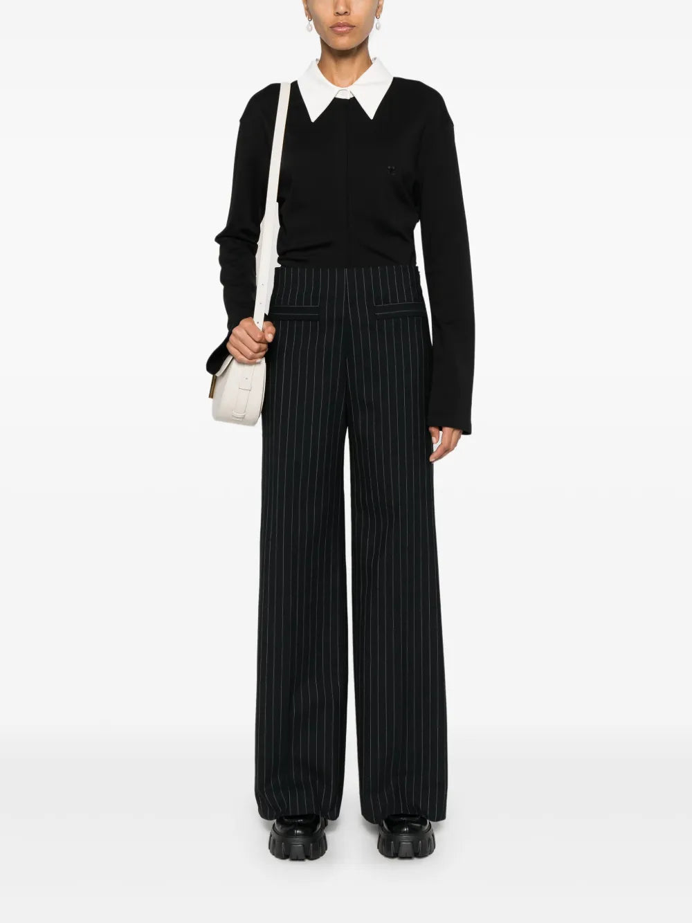 Pinstripe Trousers