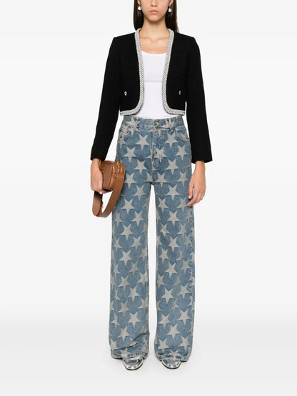 Cropped Tweed Jacket