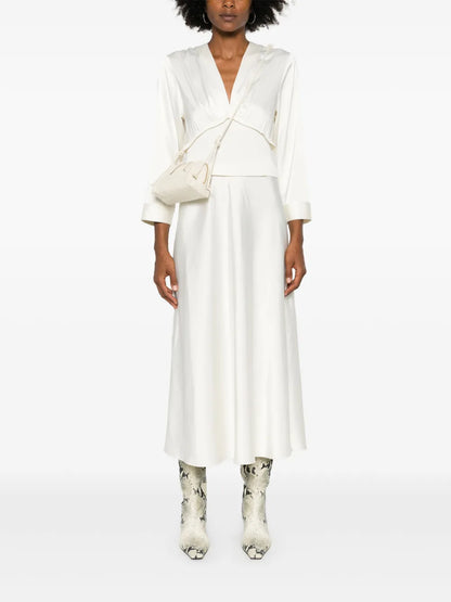 Panelled Maxi Dress