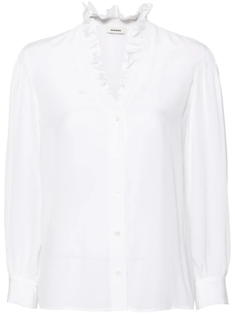 Ruffle-Detail Shirt