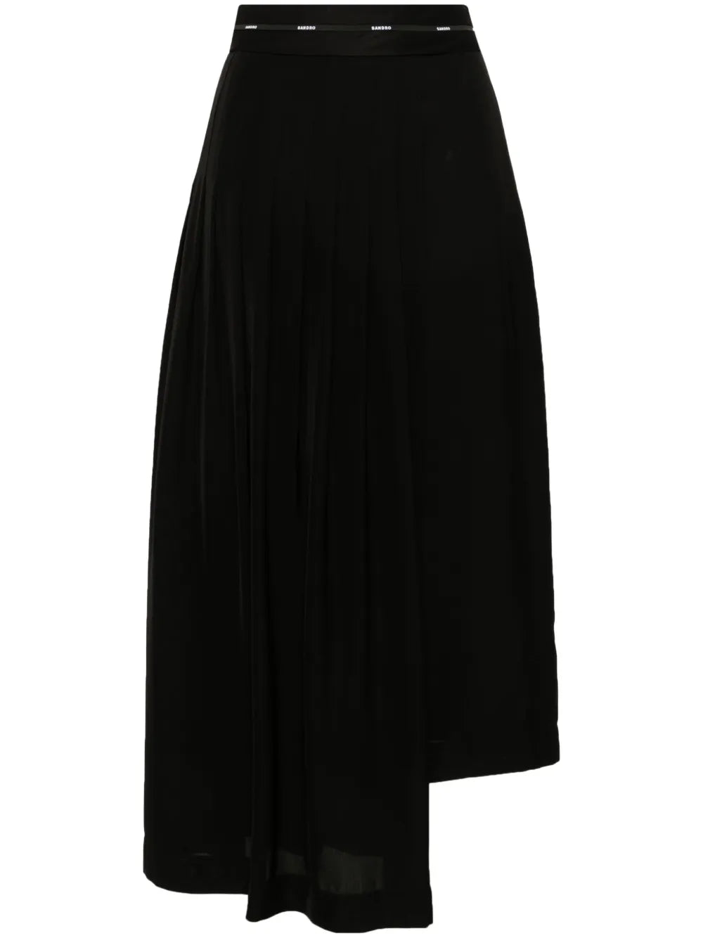 Pleated Midi Skirt