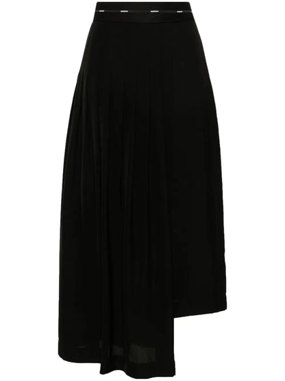 Pleated Midi Skirt