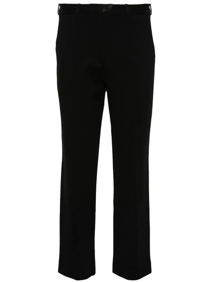 Raised-Seam Tapered Trousers