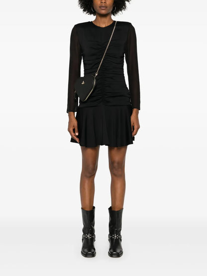 Draped Mini Dress