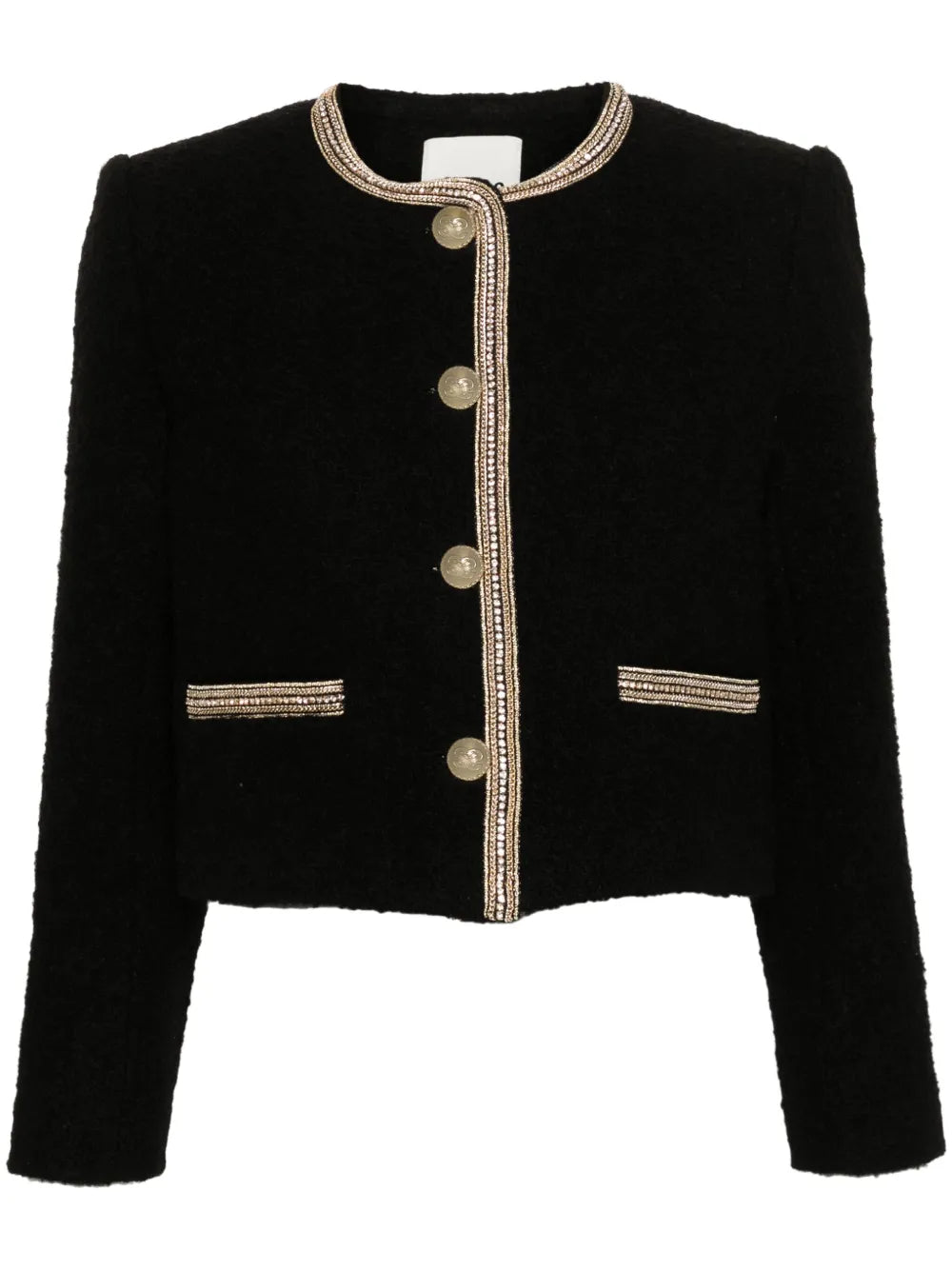 Cropped Tweed Jacket