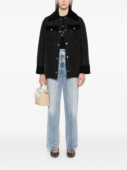 High-Rise Straight-Leg Jeans