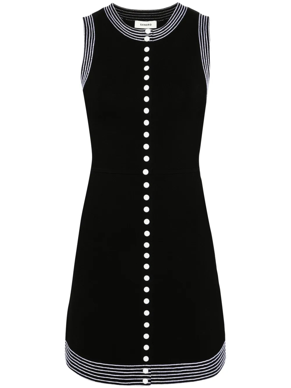 Button-Up Mini Dress