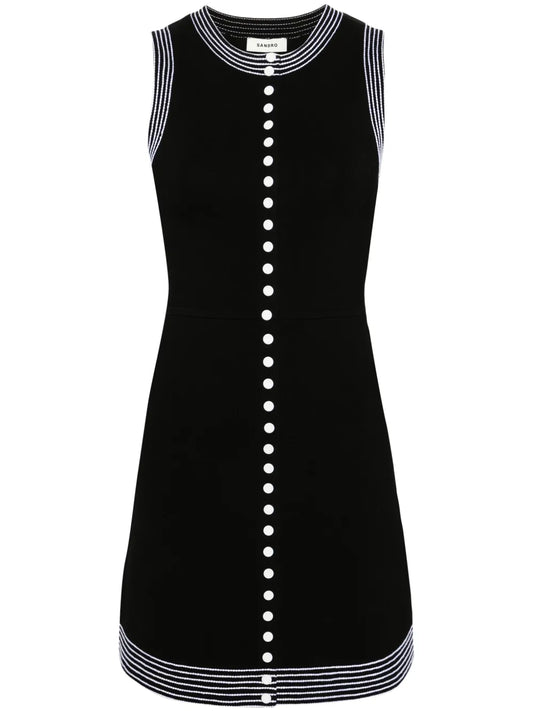 Button-Up Mini Dress