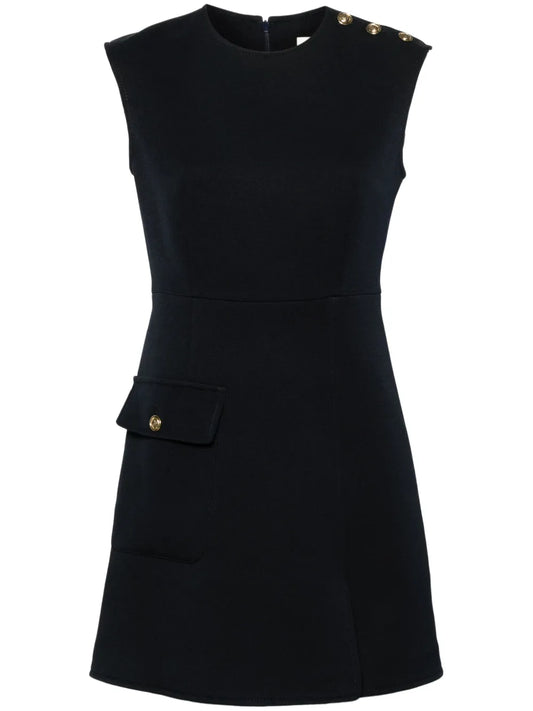 Dart-Detail Mini Dress