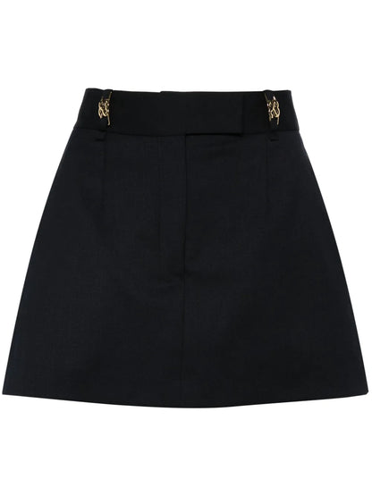 Logo-Plaque Layered Shorts