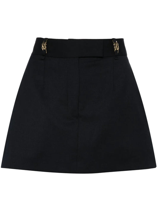 Logo-Plaque Layered Shorts