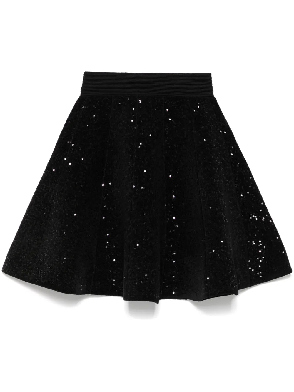 Sequinned Mini Skirt
