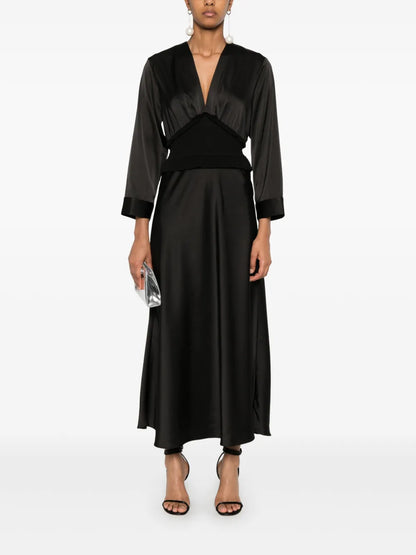 Panelled Maxi Dress