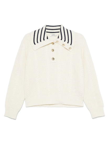 Stripe-Detail Sweater
