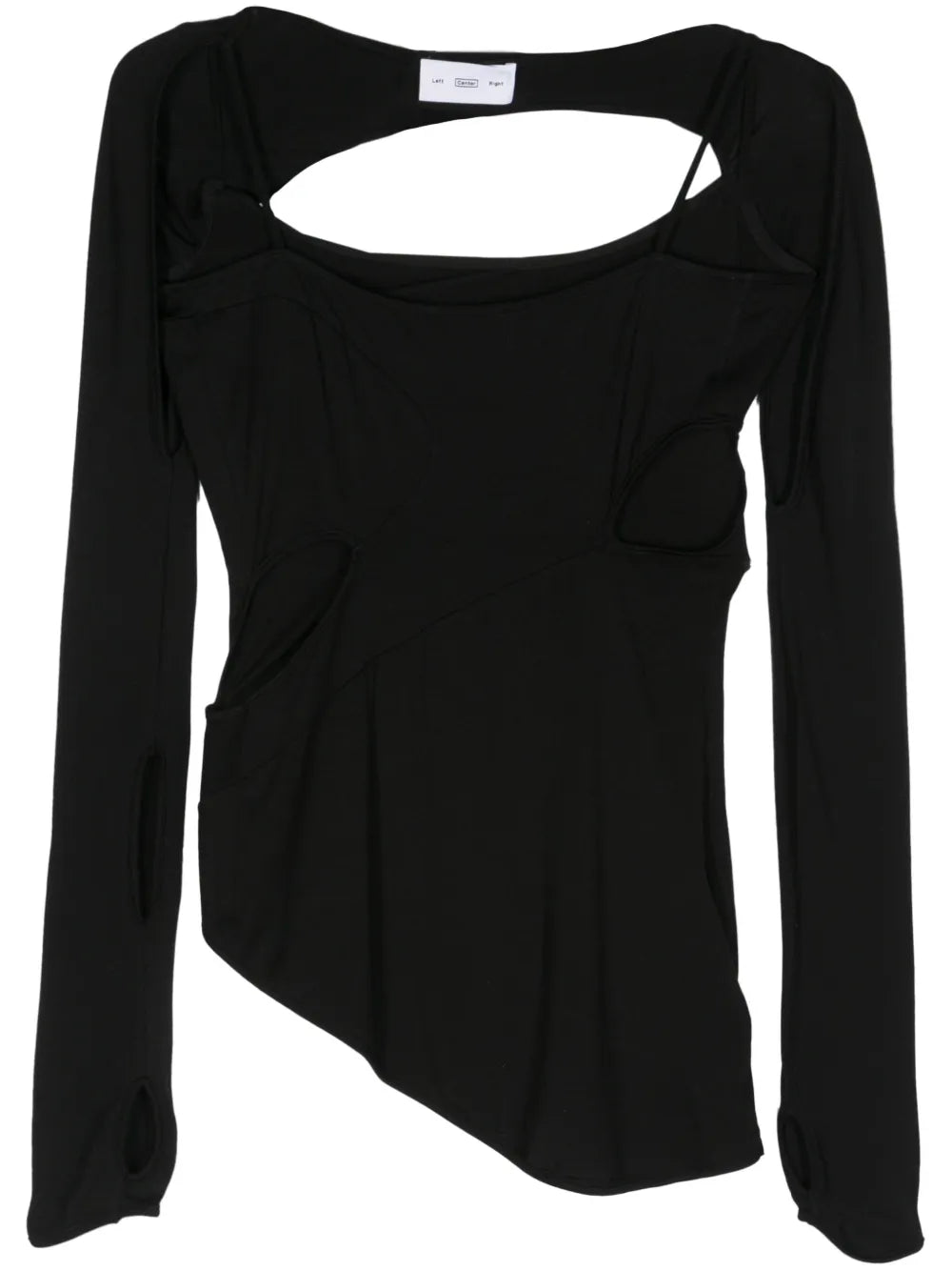 Cut-Out Detail Asymmetric Top