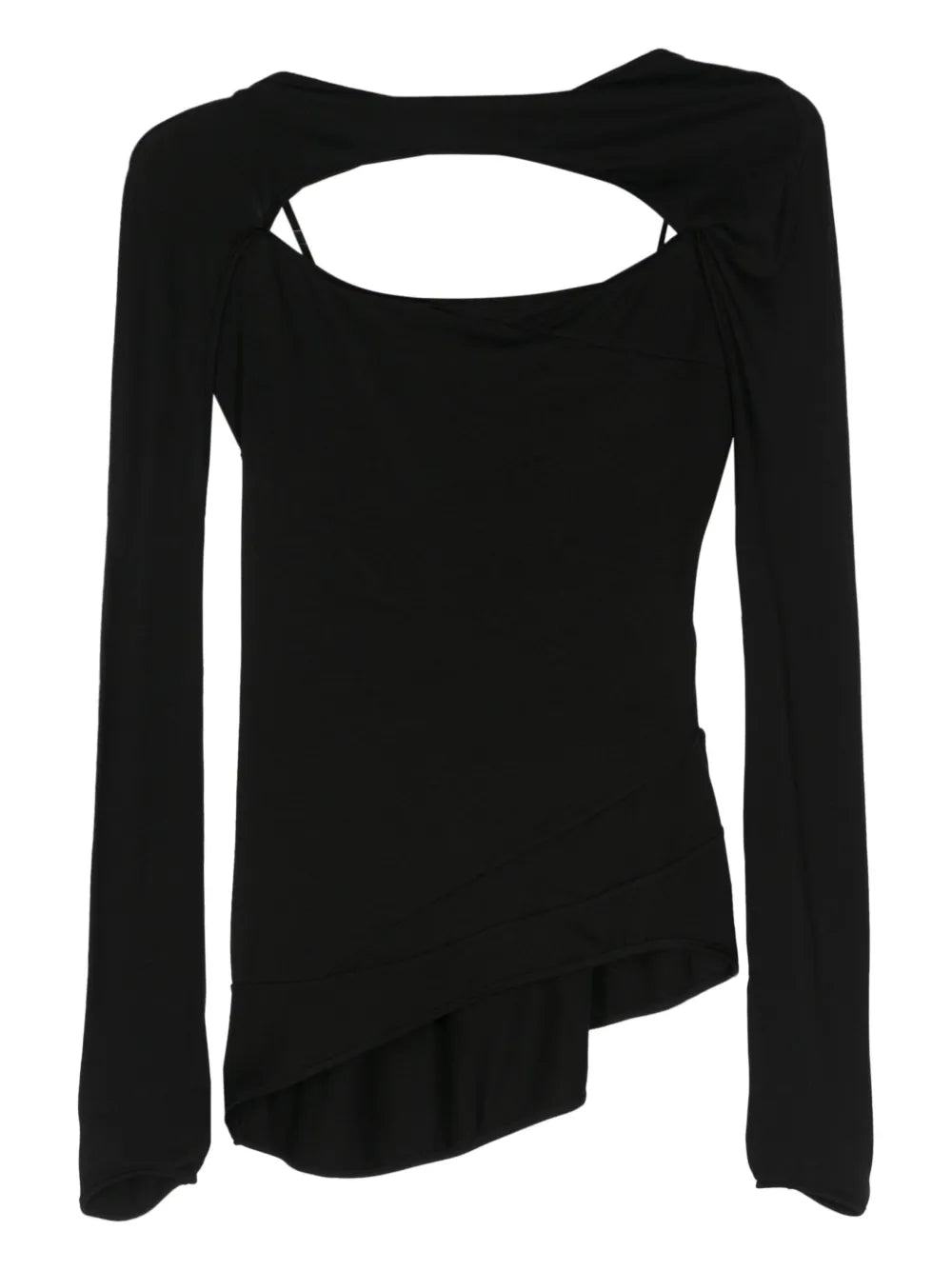Cut-Out Detail Asymmetric Top