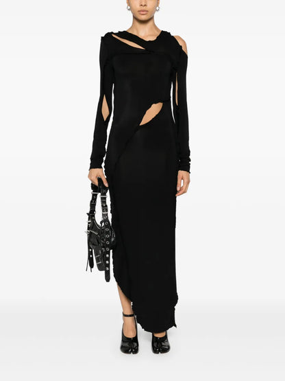 Ruffle-Detail Dress