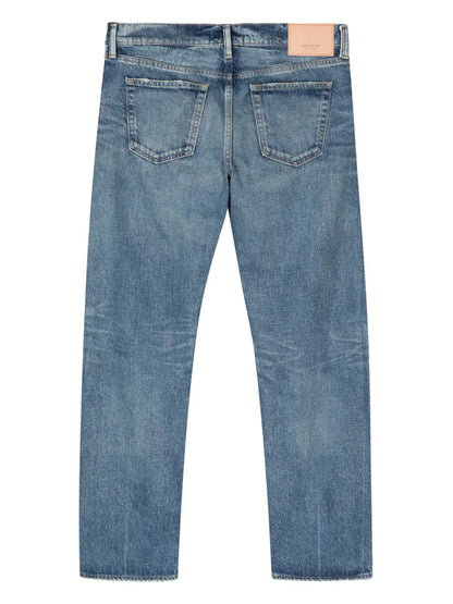 Low-Rise Straight-Leg Jeans