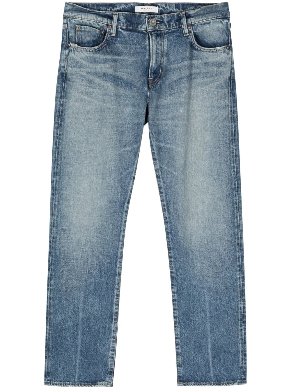 Low-Rise Straight-Leg Jeans