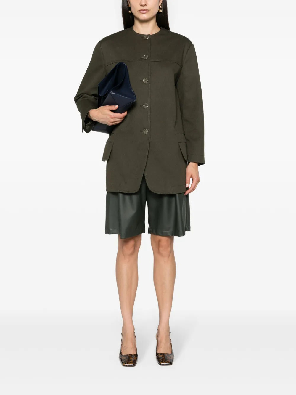 Recital Twill Shirt Jacket