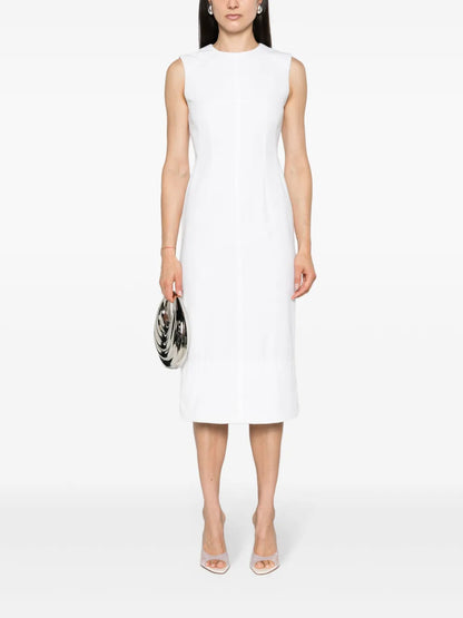 Cariddi Crepe Midi Dress