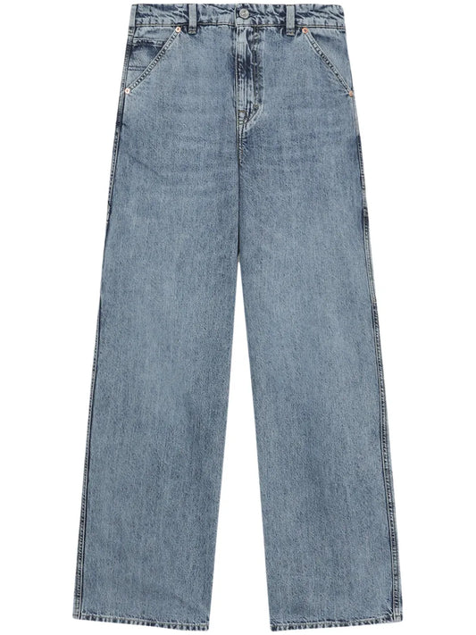 High-Rise Wide-Leg Jeans