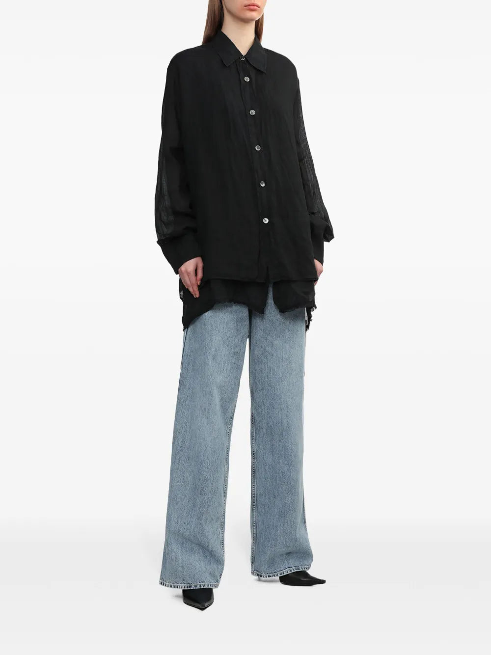 High-Rise Wide-Leg Jeans