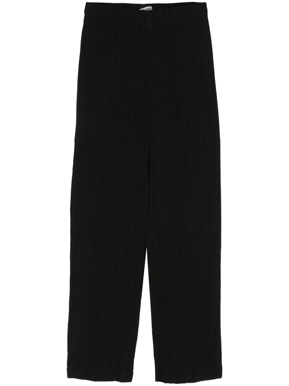 Pleated Cropped Trousers